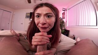 Mae Rainz's Tight Cunt Takes Your Cock Up Close and Personal - TRUE PENIS POV!!!