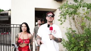 BONNIE BLUE & DWARF GANG BANG @ PILLOW TALK COACHELLA MANSION PARTY (w/ Kazumi & Luna Star)