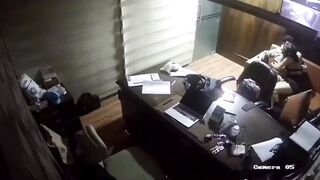 NEW Desi Indian Office Staff CCTV Scandal VISIT MY CHANNEL - And FOR BACKUP VIDEOS