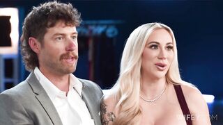 New Wifey Brianna Coppage Curvy Blonde Hotwife Takes Massive BBC