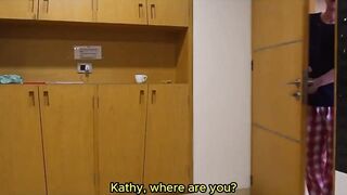 New young dude nails his gorgeous hot stepmom while his gf is another room FULL VIDEO HD: