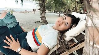 The Girl On Beach Takes Adventurous Man To Tent For Intimate Encounter