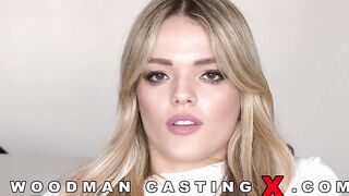 Jade Jadore An Exclusive Blonde Moans Loudly During WoodmanCasting POV