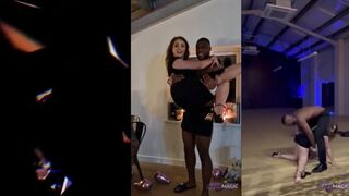 New Blackmagicmodel - This bbc stripper never gets bored, new parties at home or in private night clubs with amateur sexy young women, milfs and grannies in four different scenes