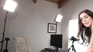 April Revealing Her Youthful Charm At 24 Years In CastingCouch Session