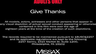 Melody Marks Give Thanks Part 1 Blonde Blowjob Hardcore MissaX Full HD 1080p