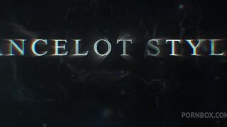 Teen Gissell Fontana playing Dildo before Double Dick Blowjob & Riding then Facial