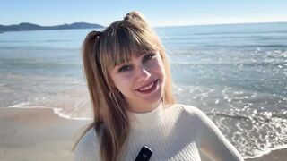 Angele Ice 20 Year Old Little Bombshell from Lille JacquieEtMichelTV French Blonde Reality Hardcore