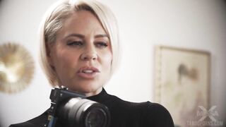 MissaX was instructed to pose and have sex with her co male model at studio