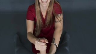 New Angel Youngs Sexy Big Tits Nurse Examines Your Massive Cock