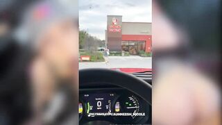 NEW Onlyfans Slut Takes BBC In Car