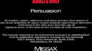 Missax Persuasion MILF Seduces Younger's Finger in her Pussy and Rides