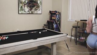 Kendra Lust's Blowjob & Ride to 8 Ball Pool Opponent's BBC on OnlyFans