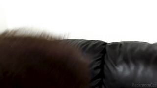 Jenna Beck The Fluffy Hair Ebony Back For Fuck On BackroomCastingCouch