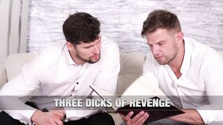 Kelly Oliveira Faces Three Dicks Of Revenge With Her Anal And Cumshots