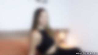Katherina Gets Her Both 19 YO Holes Creampied Hard At ArgentinaCasting