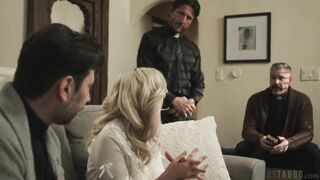 Lexi Lore A Blonde Is Asked For DP In The Service Of God By FakePriest