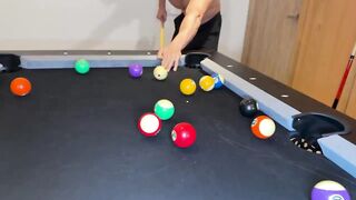 Devil Khloe A Busty Slut's Hardcore Sextape On PoolTable With Big Tits