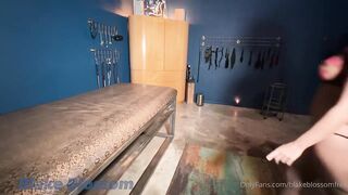 Blake Blossom A Blondie In Lingerie Worshipped And Fucked In A Dungeon