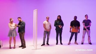 Maria At Her Sensual 5 Senses Dating Gameshow Sniffed Touched & Fucked