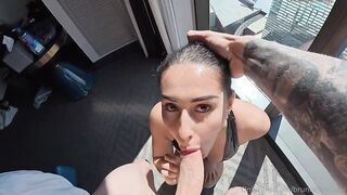 Sarah Henderson In Hardcore Hotel Fucking Sex Tape With Blowjob In POV