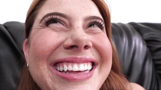 Stella Luxx A 21YO Redhead From Catwalks To DP On BackroomCastingCouch