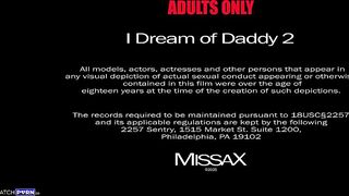 Megan Mistakes And Ellie Nova Said We Dream Daddy For All Holes on Bed