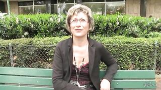 Madame Renard A Mature Blonde MILF Helped Young Girl In Threesome Buzz