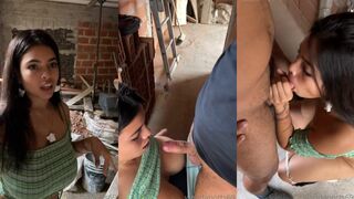 Thick Busty Latina Fucked In An Abandon Building With Hardcore Blowjob