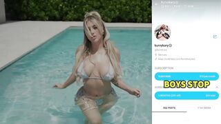 Kayley Gunner With Kali Roses For Threesome Cumming On Their Huge Tits