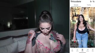 Twerking Elle With Her Monster White Ass Fucked A Hardcore Interracial