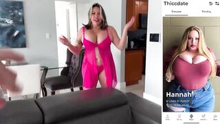 Wow She Got Big Assets For Creampie & BJ Cumshot In Front Of A Cuckold