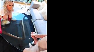 Sandra Otterson A Nurse Wifey Is Expert In Semen Extraction From Cocks