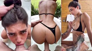 Onlyfans Island Girl Stretches Out For A Wild Blowjob And Then Cumshot