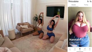 Wait Till You See Her Brunette Friend's Ass Teases After A Wet Blowjob