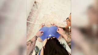 Wait Till You See Her Brunette Friend's Ass Teases After A Wet Blowjob