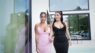 Anna Claire Welcomes All Nine Guys On An Outdoor Gangbang With Dvp Fun