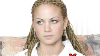 Nikka A Brunette With Brown Curly Hair Loves Doggy Style with Blowjobs