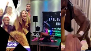 Busty Blackmagicmodel Hosts A Wild Party For This Fresh Gangbang Scene