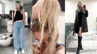 Beautiful Pretty Blonde's 1st Full HD Hardcore Sextape POV In Telegram