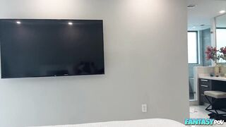 Violet Grey A Stepsister Wants Opinion For Date Before Taking Creampie