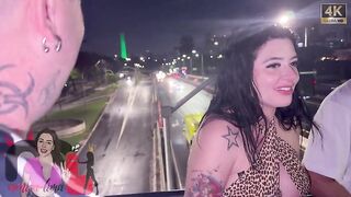 OnlyFans Creative Duo Fuck Constructs Public Sex Spectacle On Overpass