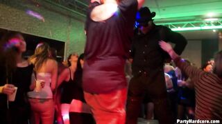 Women Dance And Group Fuck Ride In Private Sex Club With Partyhardcore