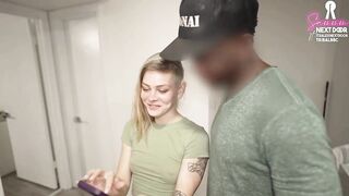 OnlyFans Model Wife Gets Surprising Spitroasted By BBC During Vacation