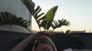 Frances Bentley Is Seducing On Balcony For This Most Requested Session