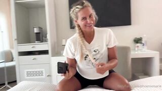 Phoenix Marie A Blonde Bombshell Engaging In Hotel Room Hookup Session
