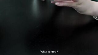 Russian Brunette Mom Reveals Her Wet Pussy During Wild Party Night Sex
