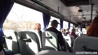 Rich Aunty Enjoyed A Wild Anal Fucking Encounter On Crowded Public Bus