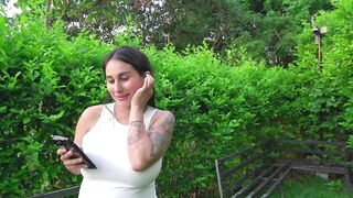 NEW Onlyfans Challenge In A Park Pregnant Girl Agrees To Use An Anal