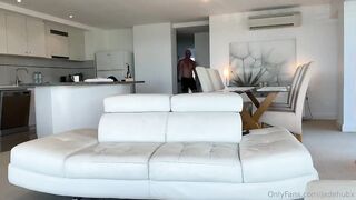 Sunbathing big titty aussie fucked raw